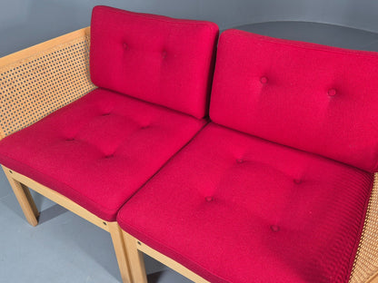 Vintage Mid Century 2 Seater Sofa Illum Wikkelso Plexus Retro Danish EB12389