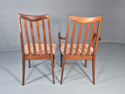 6 G Plan Teak Dining Chairs High Back Fresco Range  19070s Retro EB11611