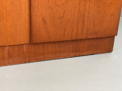 Vintage 1960s Teak Wardrobe Homeworthy Retro Mid Century Clothes Rail EB12299