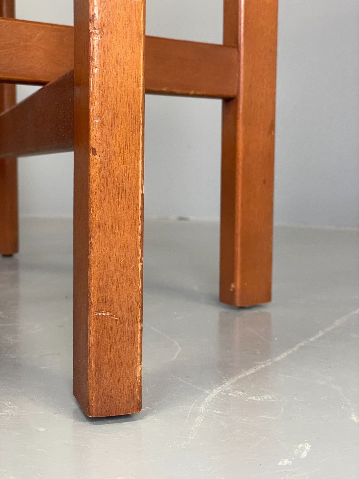 Vintage Teak Dropleaf Table By Jentique 1960s Oval Beech Retro EB11695 MWOO