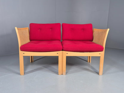 Vintage Mid Century 2 Seater Sofa Illum Wikkelso Plexus Retro Danish EB12389