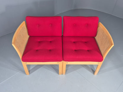 Vintage Mid Century 2 Seater Sofa Illum Wikkelso Plexus Retro Danish EB12389
