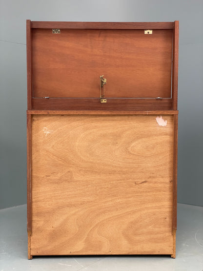 Vintage Chest Of Drawers By Meredew Mirror Teak 1960s Retro Mid Century EB12513
