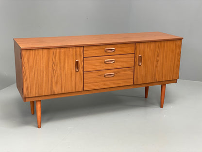 Vintage Schreiber 1960s Sideboard Formica Retro Mid Century Drawers EB12930