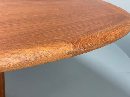 Vintage Teak Dining Table Extending Danish Retro 1970s Teak EB13144