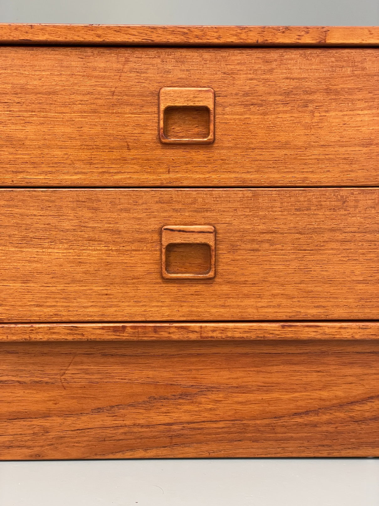 Vintage Drawers Teak 1970s Danish Mid Century Retro TV Unit EB12610