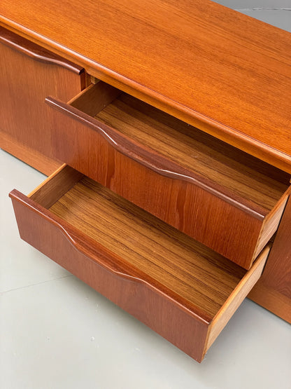 Vintage Teak Sideboard 1970s Retro Mid Century Drawers TV Unit EB12627