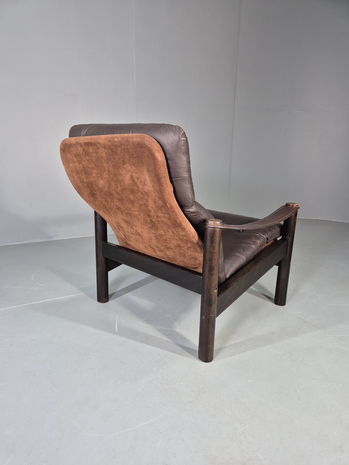 Vintage Danish Design Lounge Chair Gehl and Nissen for Jeki 1970s Retro EB13136