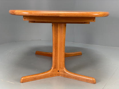 Vintage Teak Dining Table Dyrlund Extending Danish Teak EB12059