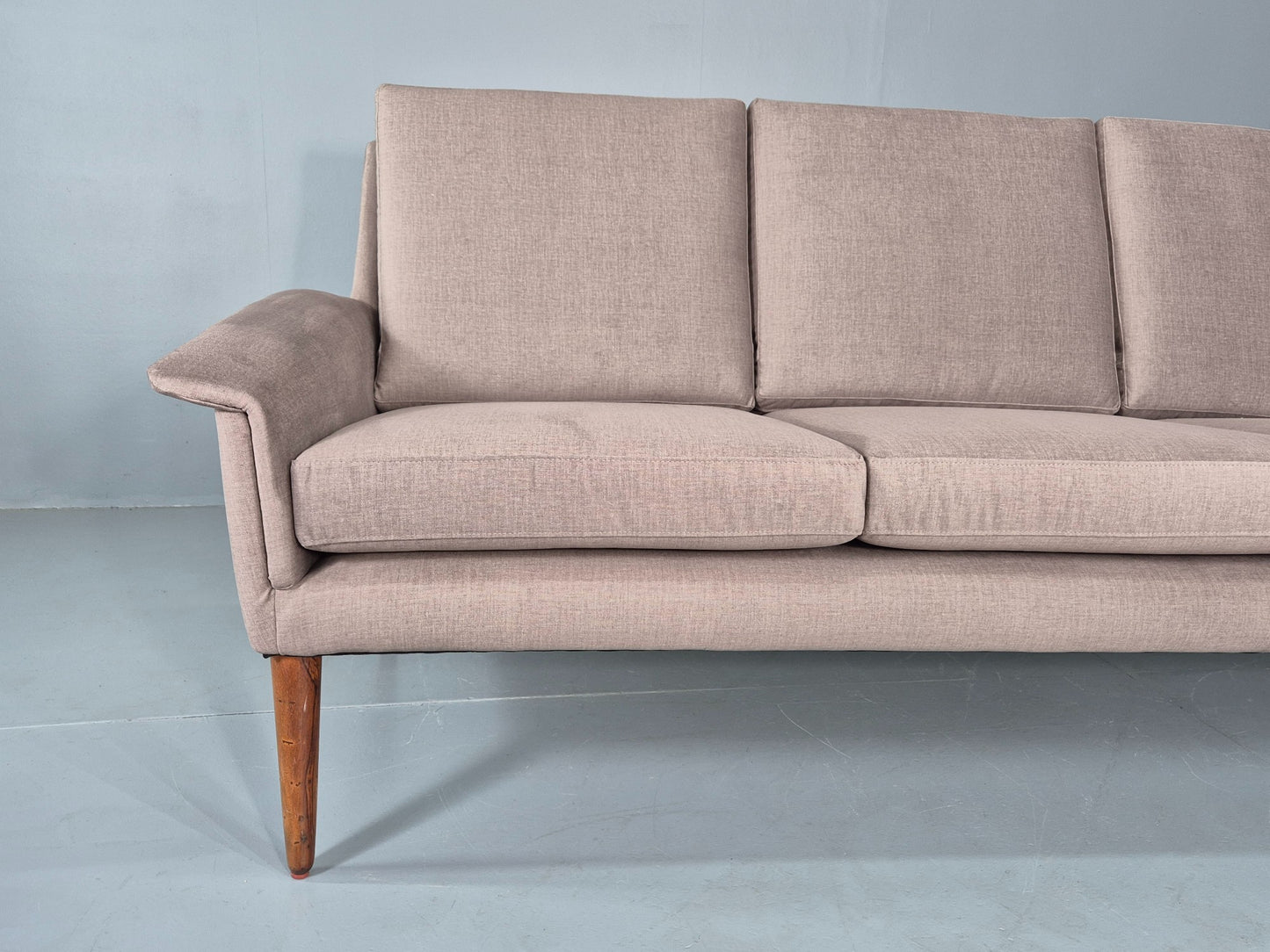 Vintage Mid Century Sofa Folke Ohlsson for Fritz Hansen New Upholstery EB12394