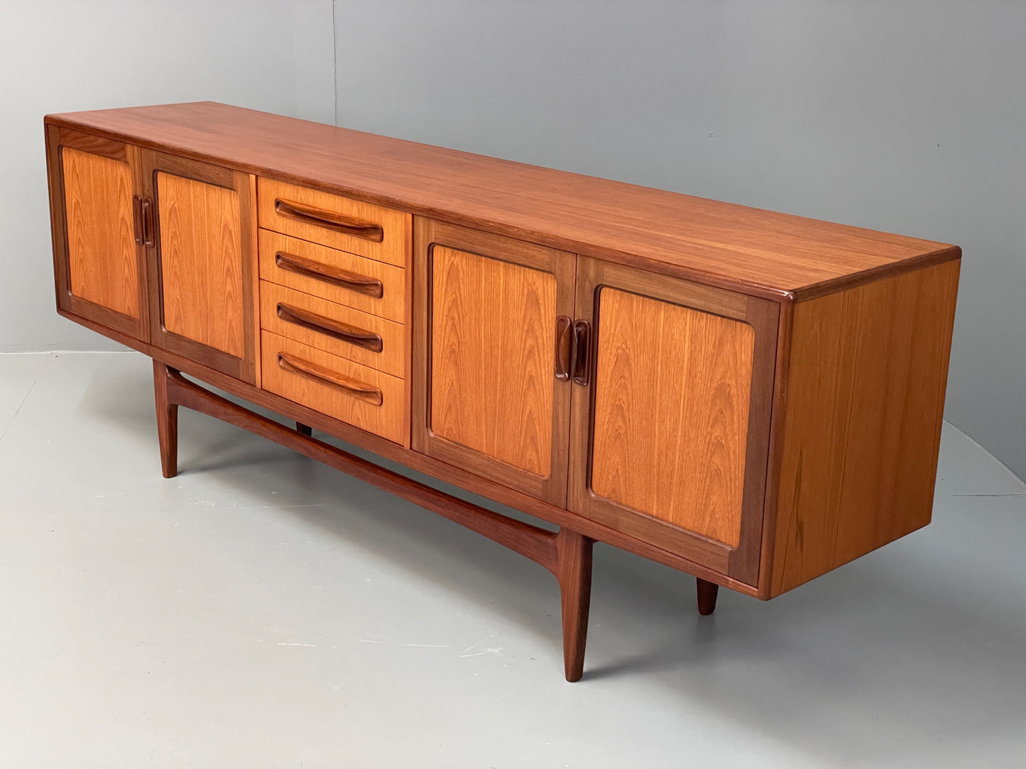 Vintage G Plan Sideboard Teak Fresco Mid Century Retro 1960s Shelving EB12935