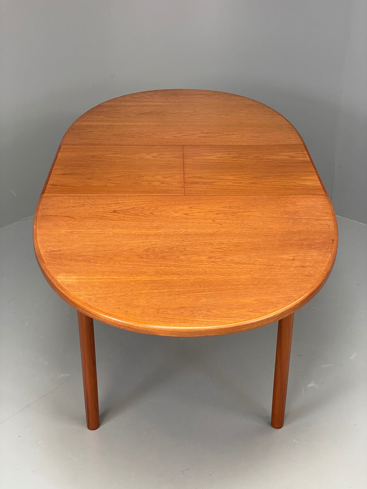 Vintage McIntosh Dining Table Oval Teak Extending Mid Century 1970s Retro EB12928