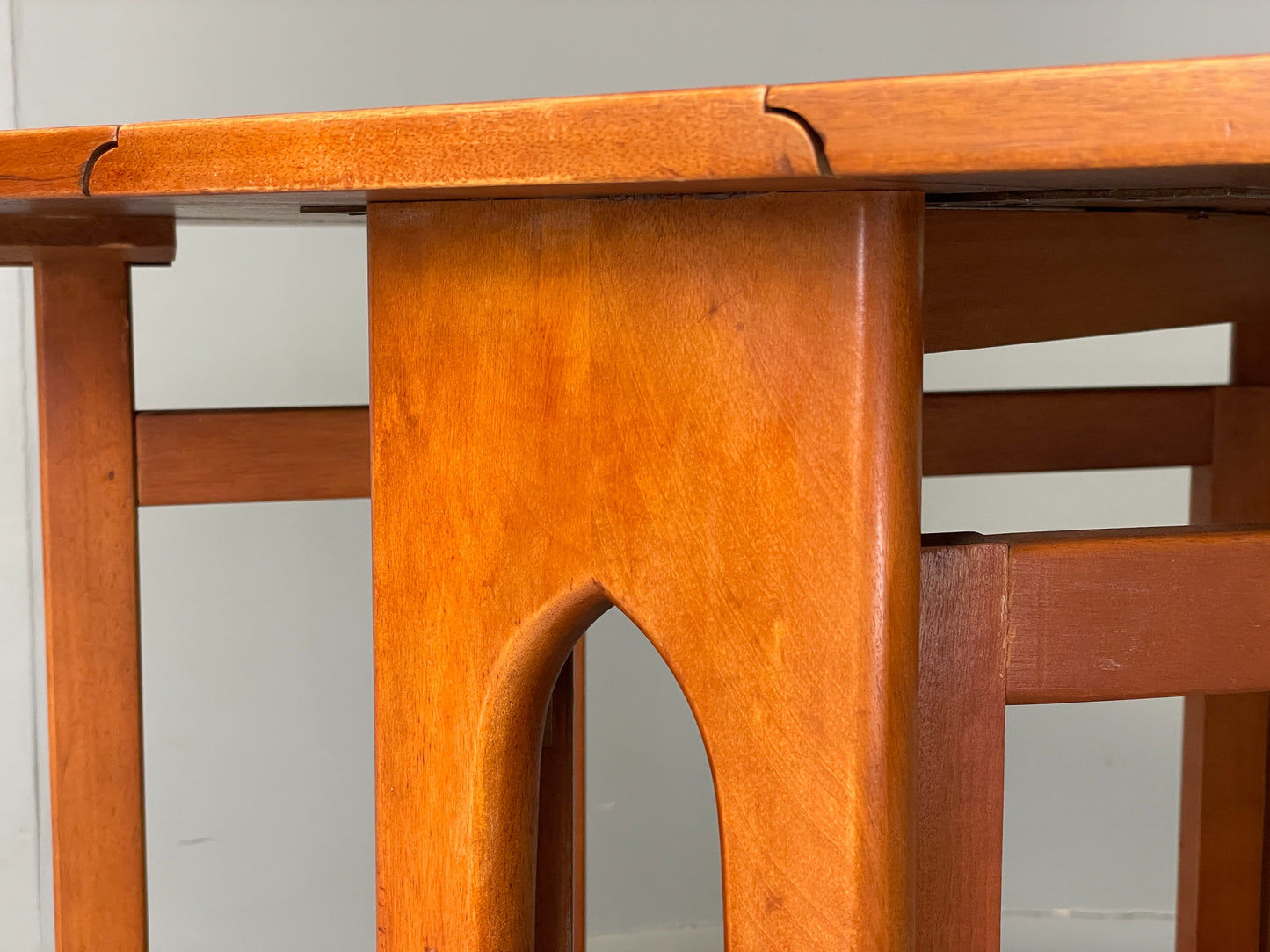 Vintage Teak Dropleaf Table By Jentique 1960s Mid Century Retro EB12502