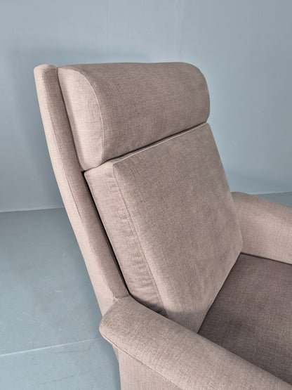Vintage Lounge Chair Folke Ohlssen Fritz Hansen Denmark New Upholstery  EB12787