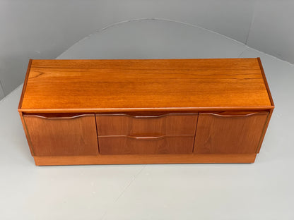 Vintage Teak Sideboard 1970s Retro Mid Century Drawers TV Unit EB12627