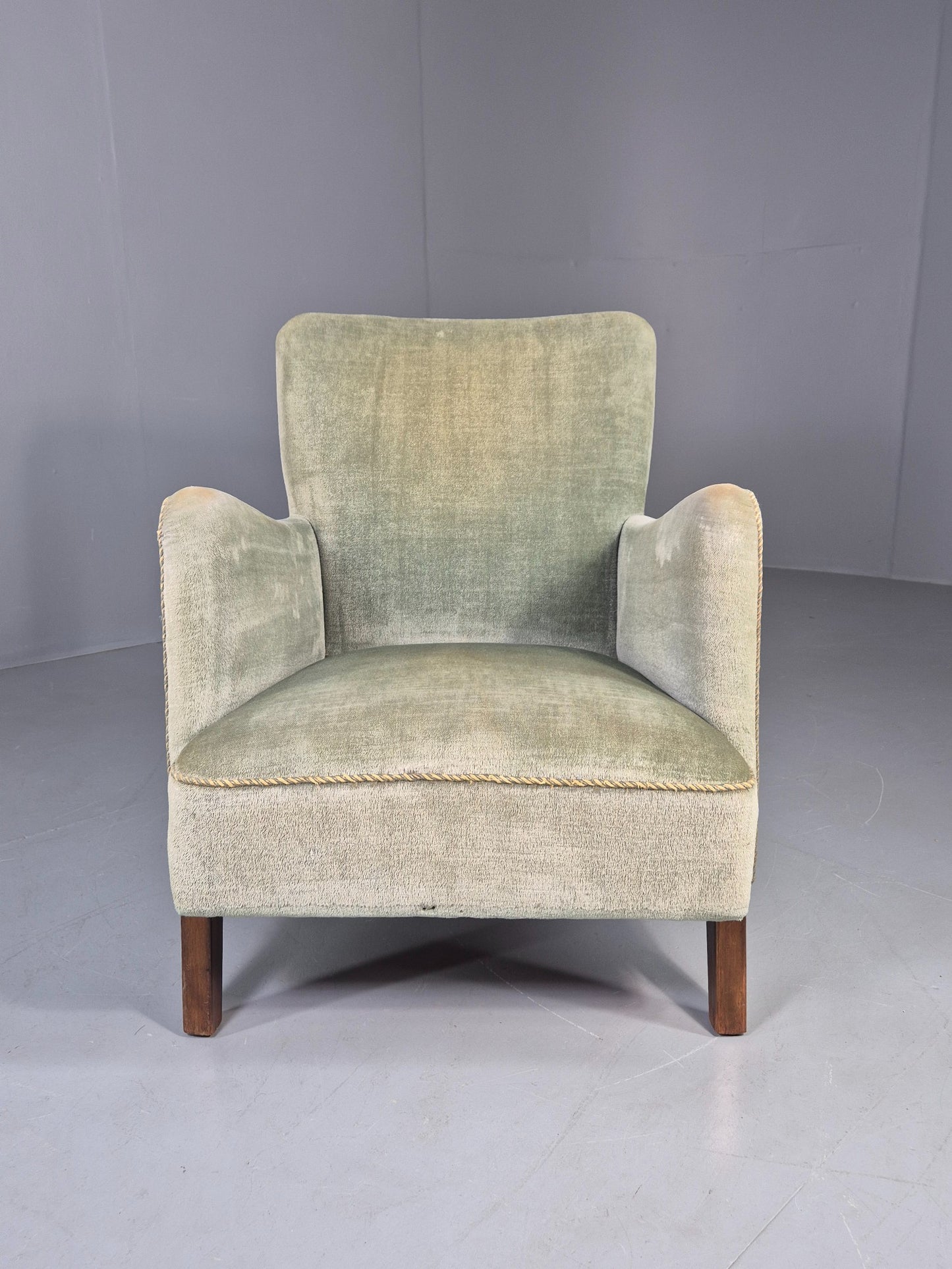Vintage Mid Century Lounge Chair Danish Design Original 1950s Retro  EB12683