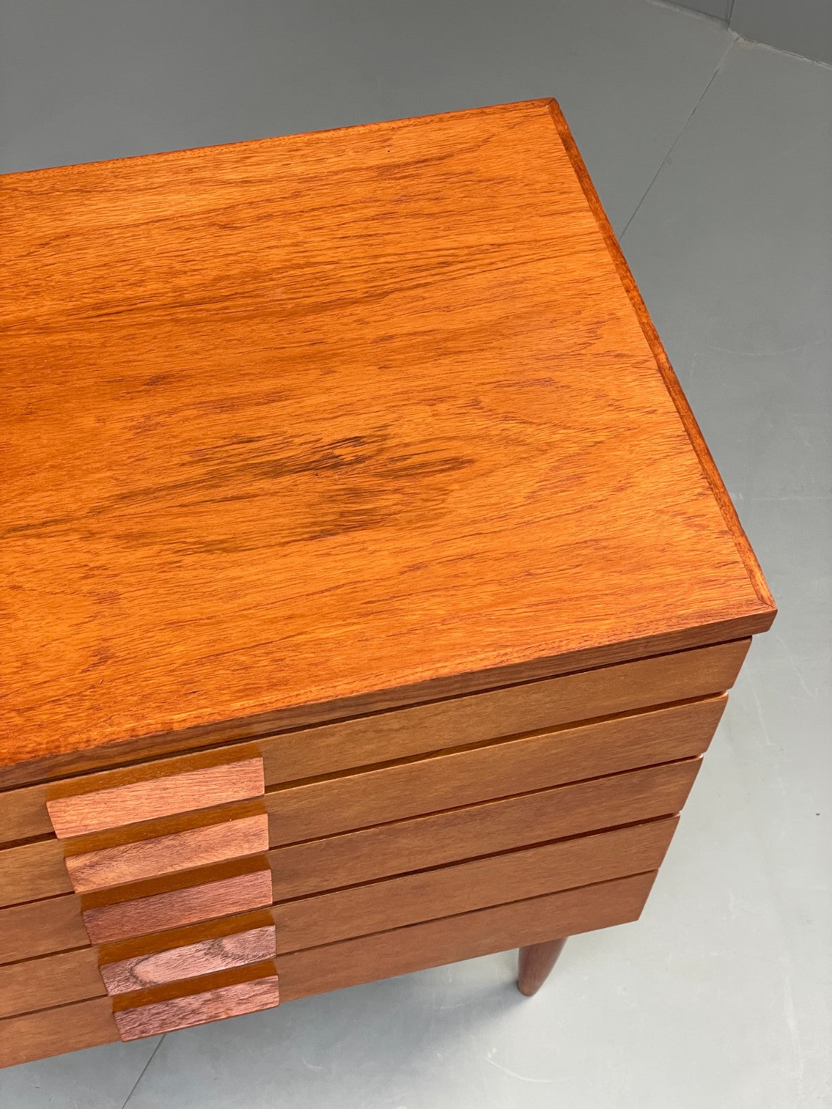 Vintage Chest Of Drawers Teak 1960s Danish Mid Century Bedroom Storage EB12608
