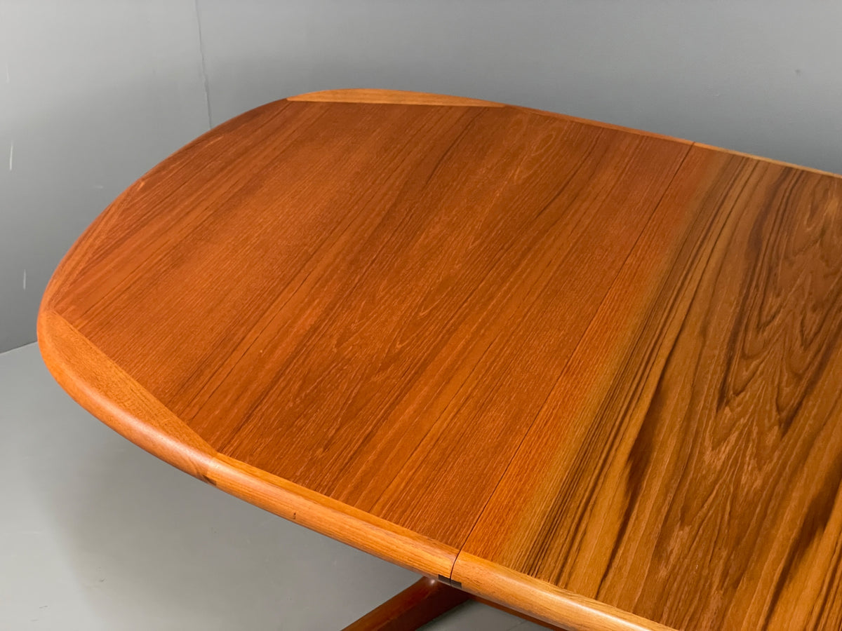 Vintage Teak Dining Table Extending Danish Retro 1970s Teak EB13144