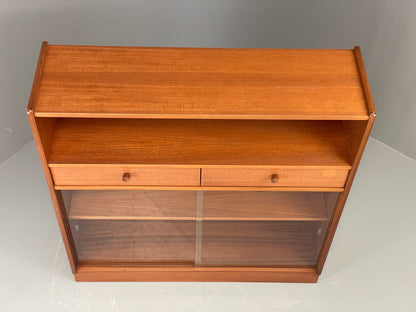 Vintage Nathan Shelving Unit Glazed Drawers 1970s Retro EB12203