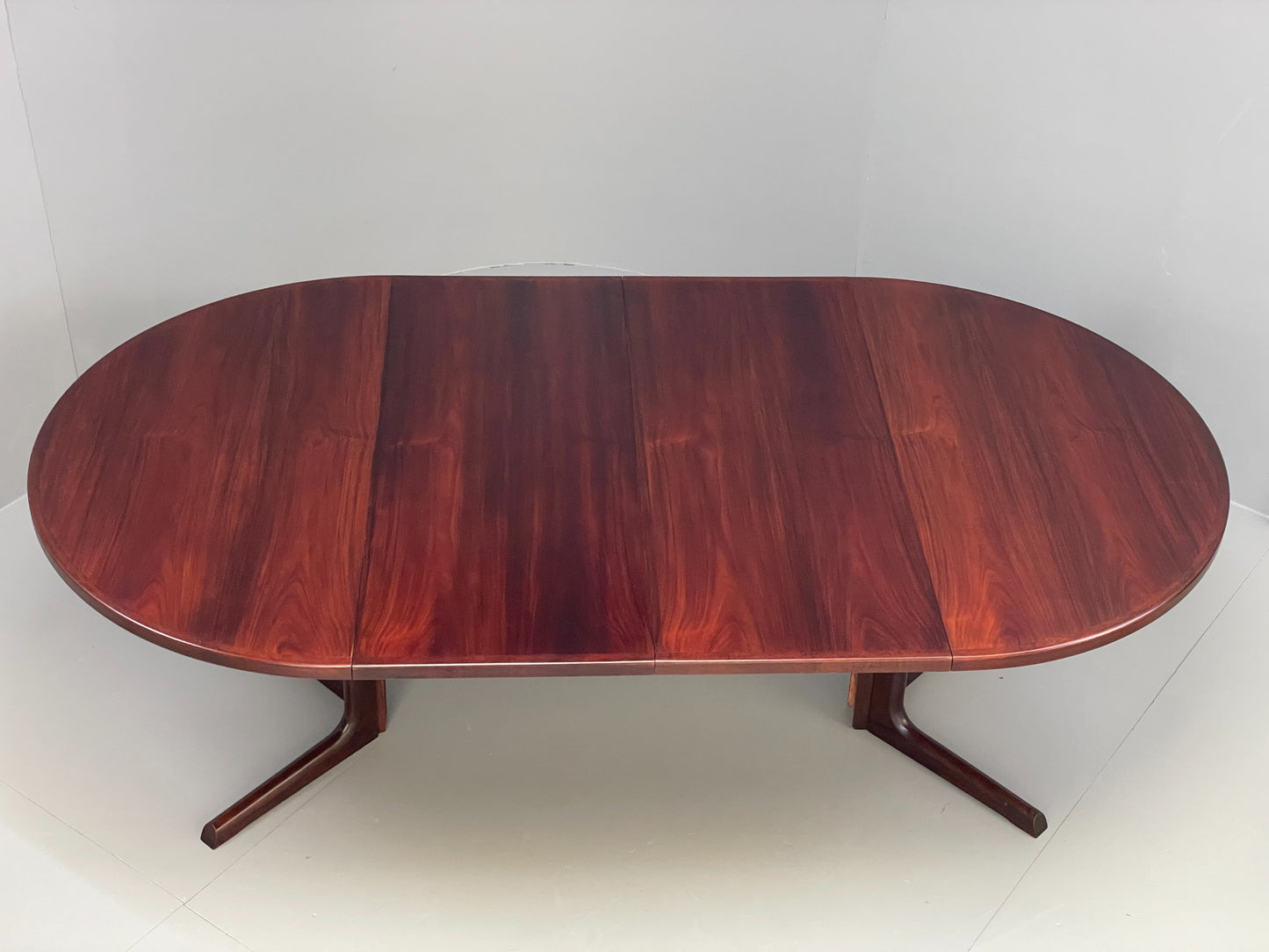 Vintage Dining Table Extending By Gudme Møbelfabrik Danish Mid Century EB12811