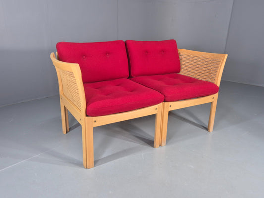 Vintage Mid Century 2 Seater Sofa Illum Wikkelso Plexus Retro Danish EB12389