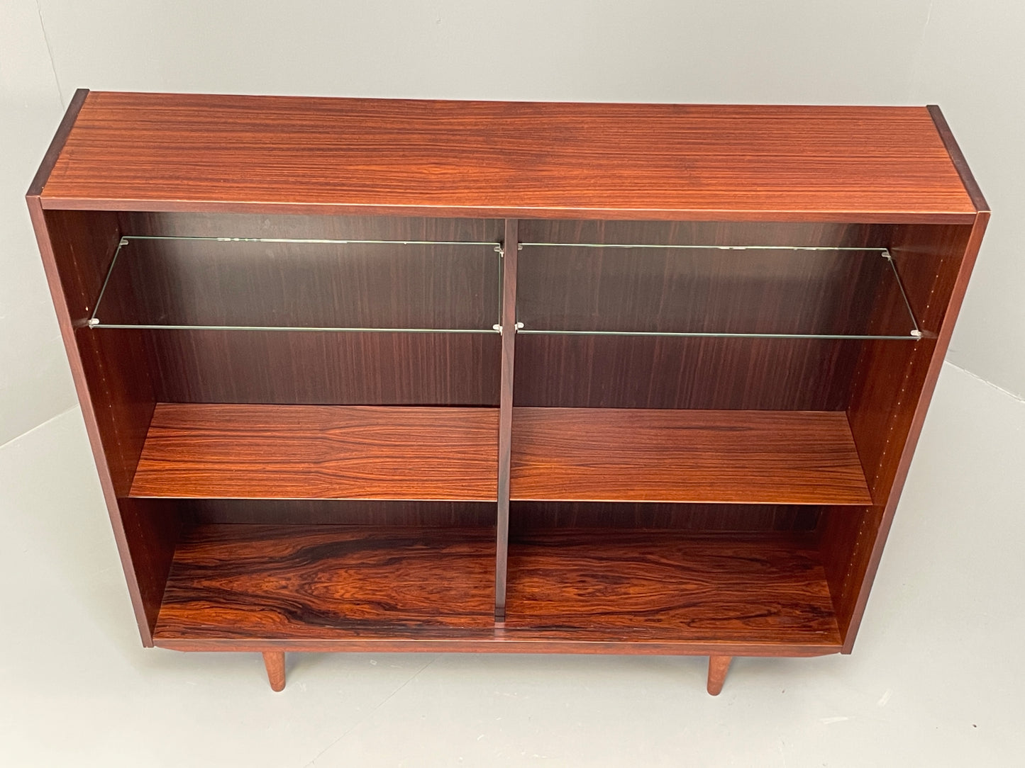 Vintage Hundevad Adjustable Bookcase Shelving 1970s Mid Century Danish EB12921