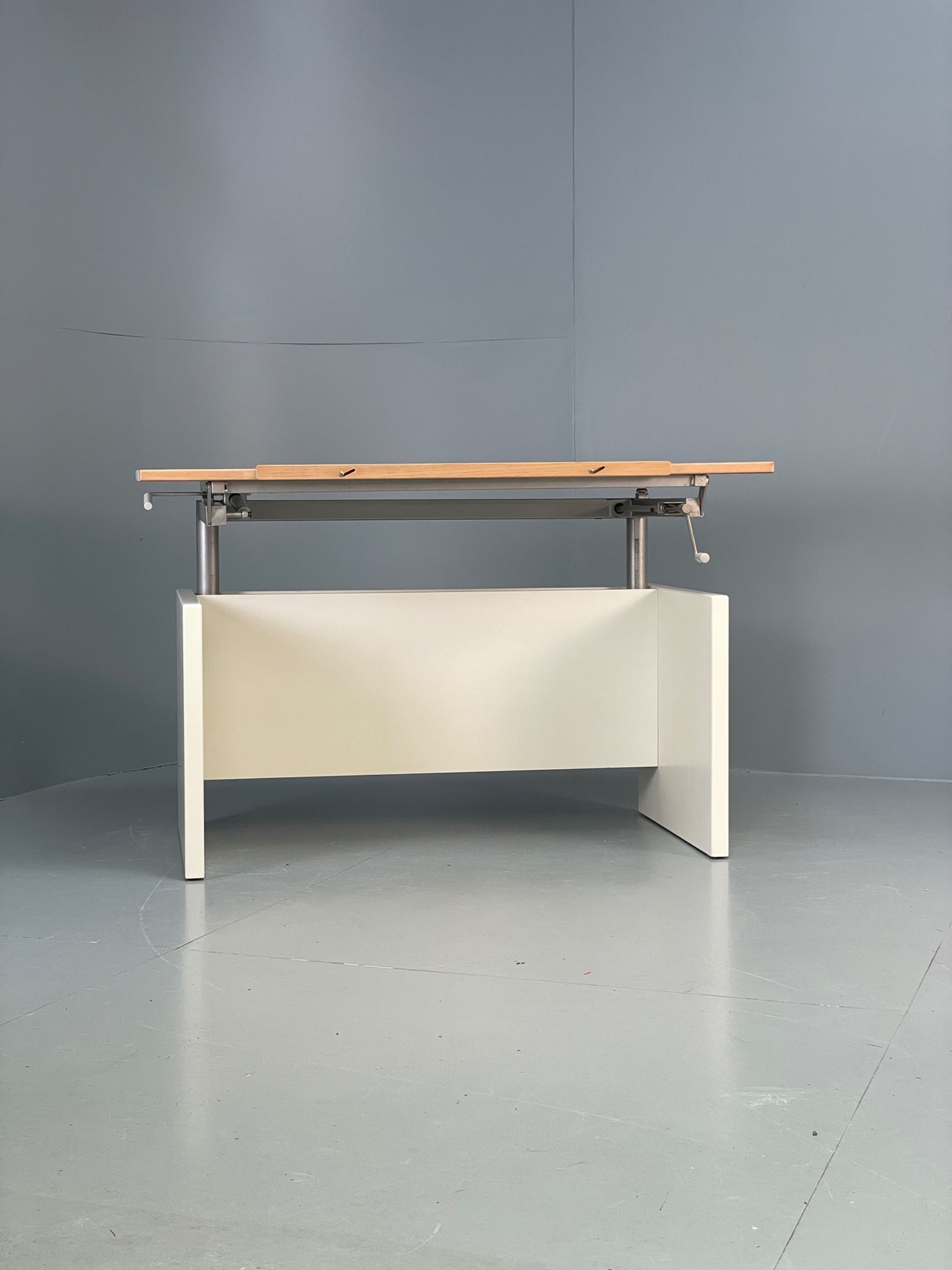 Vintage Hülsta Drawing Desk Architect Height Adjustable Tilting Retro EB12282