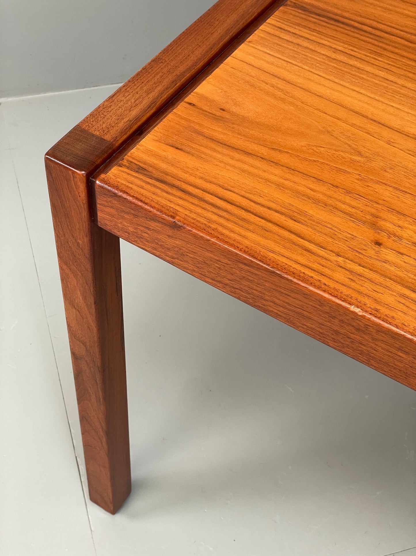 Vintage Teak Dining Table Retro Danish Mid Century Rectangular EB12926