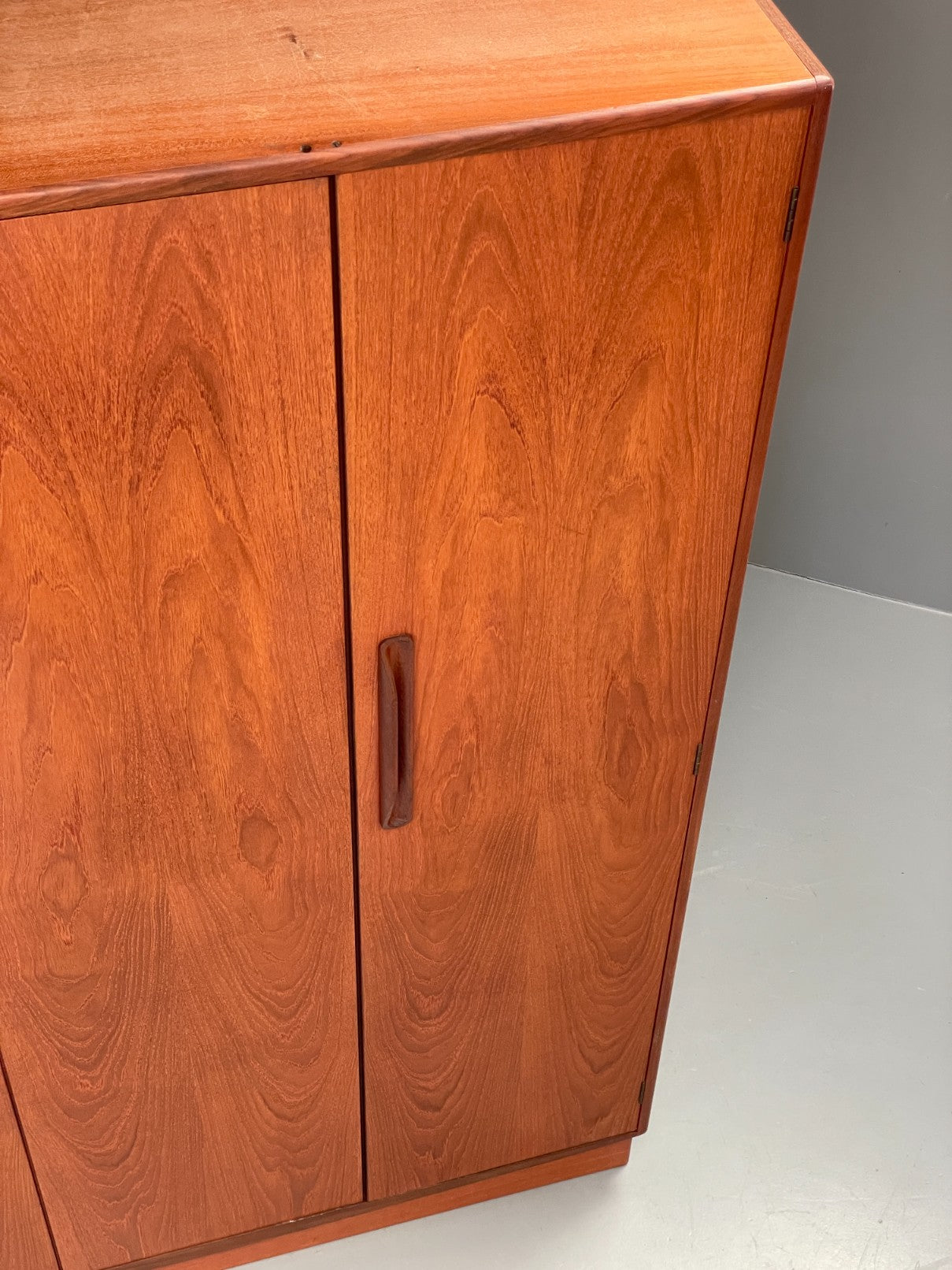 Vintage G-Plan Teak Wardrobe Triple Wide Clothes Rail Mid Century EB12205