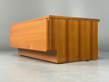 Vintage Teak Drawer TV Unit By Beaver & Tapley Retro Storage EB13155