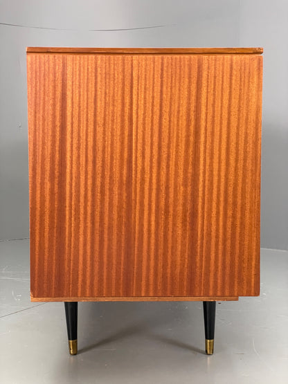 Vintage 1960s Teak Sideboard By Avalon Retro Mid Century Drawers Shelves EB12223