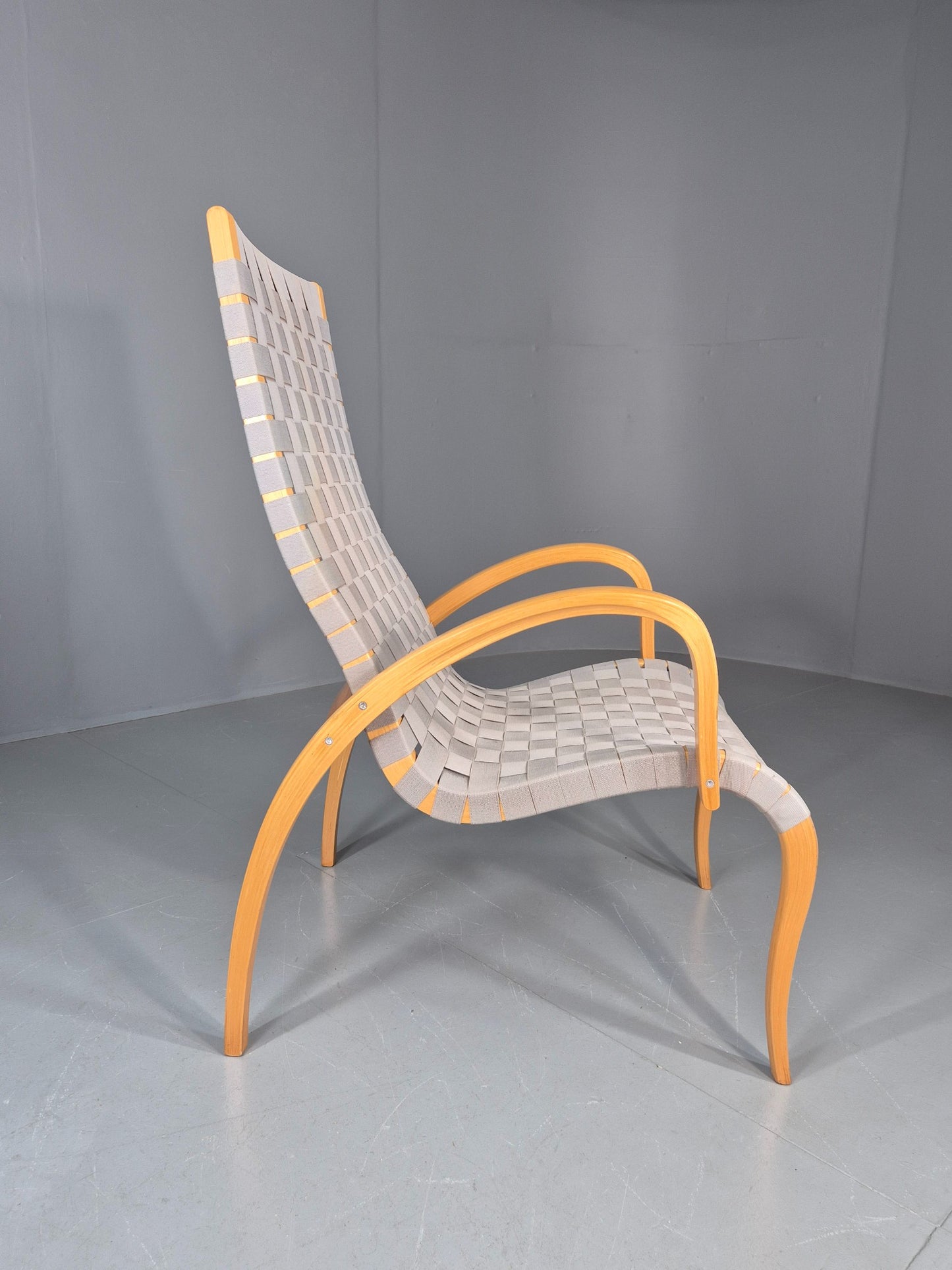 Vintage Finnish Harlekiini Bentwood Chair for Asko Pakkanen Design EB12233