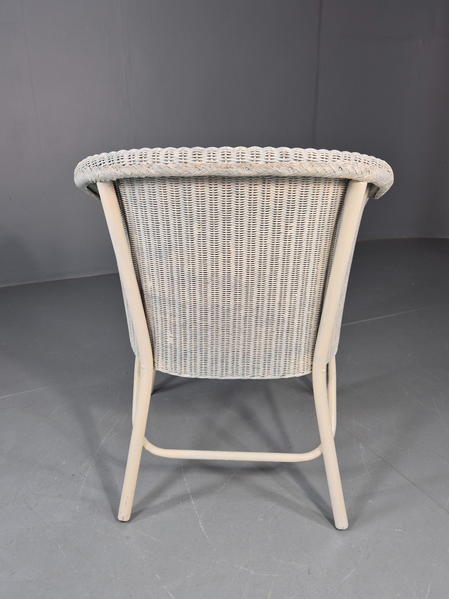 Vintage Lloyd Loom Tub Chair 1960s Original Quality Chair Retro  EB12162