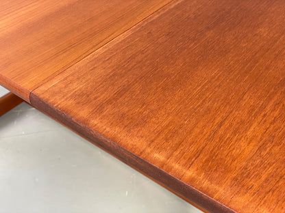 Vintage Teak Dining Table By Portwood Extending 1970s Retro Mid Century EB12297