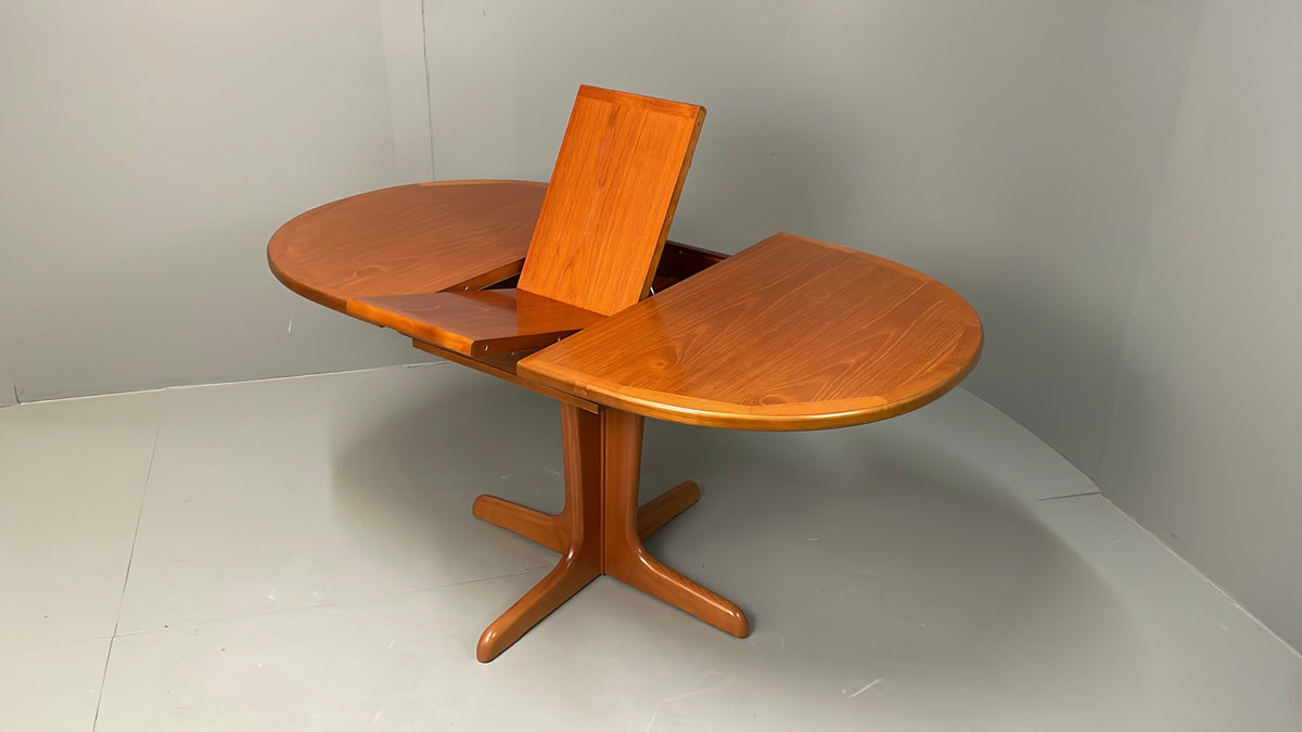 G Plan Dining Table Oval Teak Vintage Retro Extending Kitchen EB13143