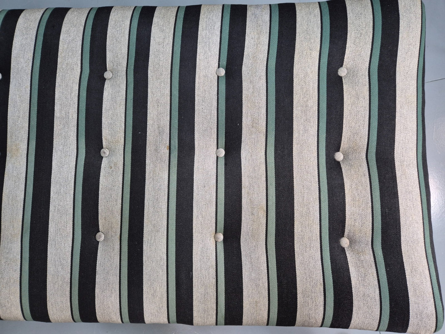 Vintage Danish Mid Century Day Bed Original Wool Upholstery 1950s Retro  EB07219