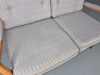 Vintage Cintique 2 Seater Sofa Mid Century 1950s Design Retro EB11946