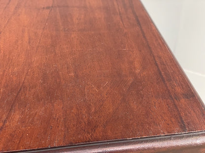 Vintage Mahogany Side Table 1950s Mid Century Rectangular EB12222