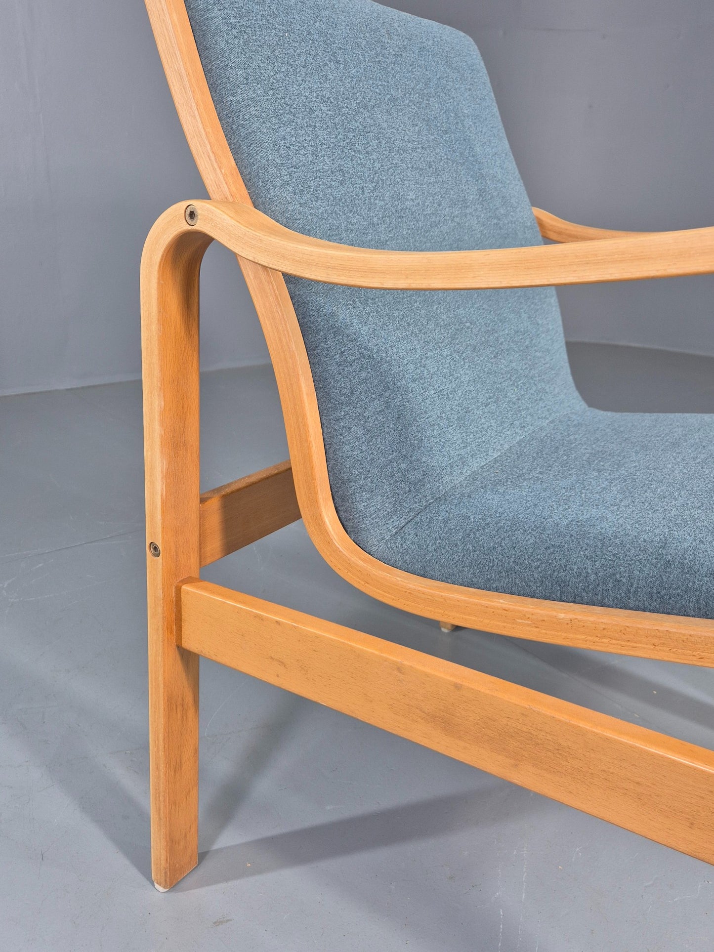 Vintage Danish Bentwood Chair Farstrup Mid Century New Upholstery Retro EB12008
