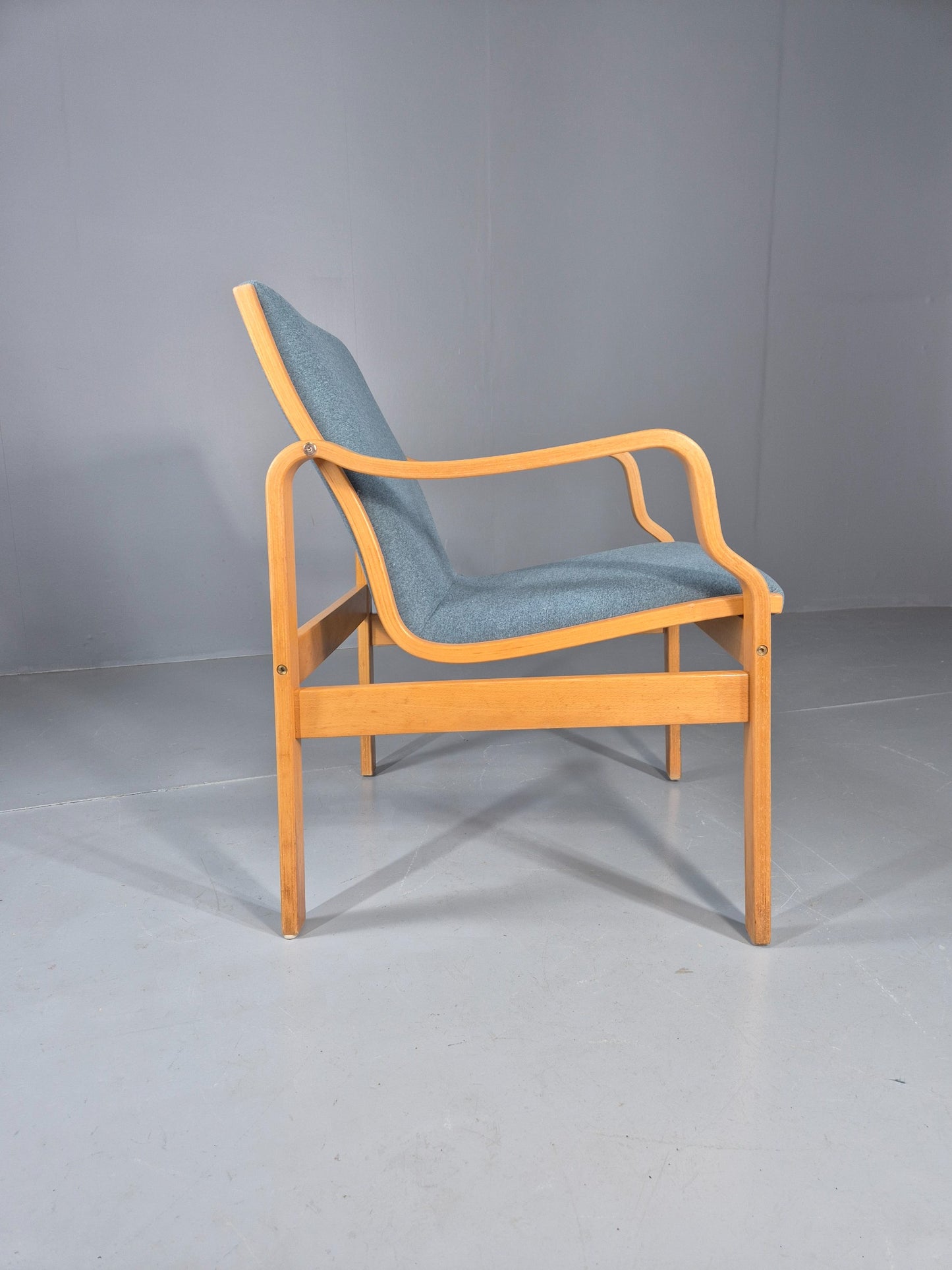 Vintage Danish Lounge Chair Farstrup New Upholstery MCM Retro EB12002