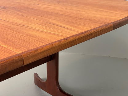 Vintage G Plan Dining Table Oval Teak Fresco Range 1960s Mid Century EB12942