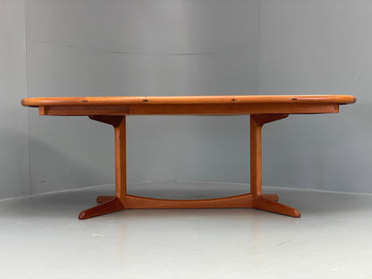 Vintage Dining Table Teak Extending Danish Mid Century Retro 1970s EB12518