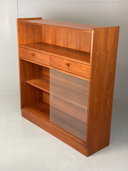 Vintage Nathan Shelving Unit Glazed Drawers 1970s Retro EB12203