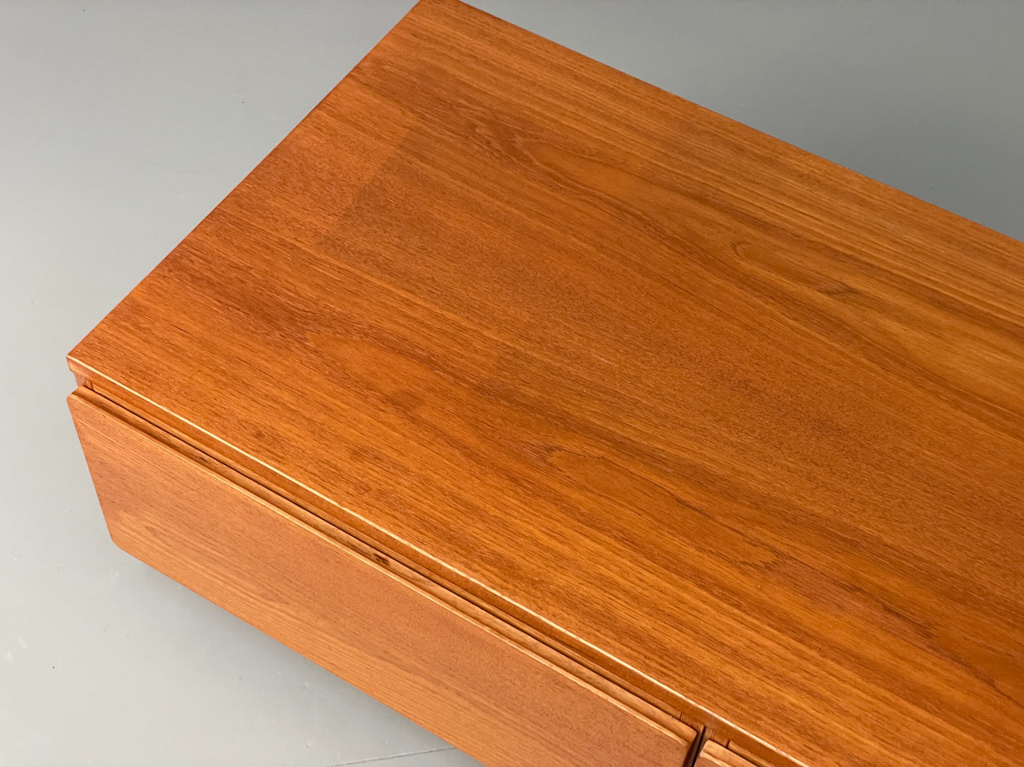 Vintage Teak Sideboard Unit Chest of Drawers By Beaver & Tapley 1980s Retro EB12825