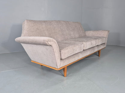 Mid Century 3 Seater Sofa 1950s Swedish New Upholstery Retro EB11129
