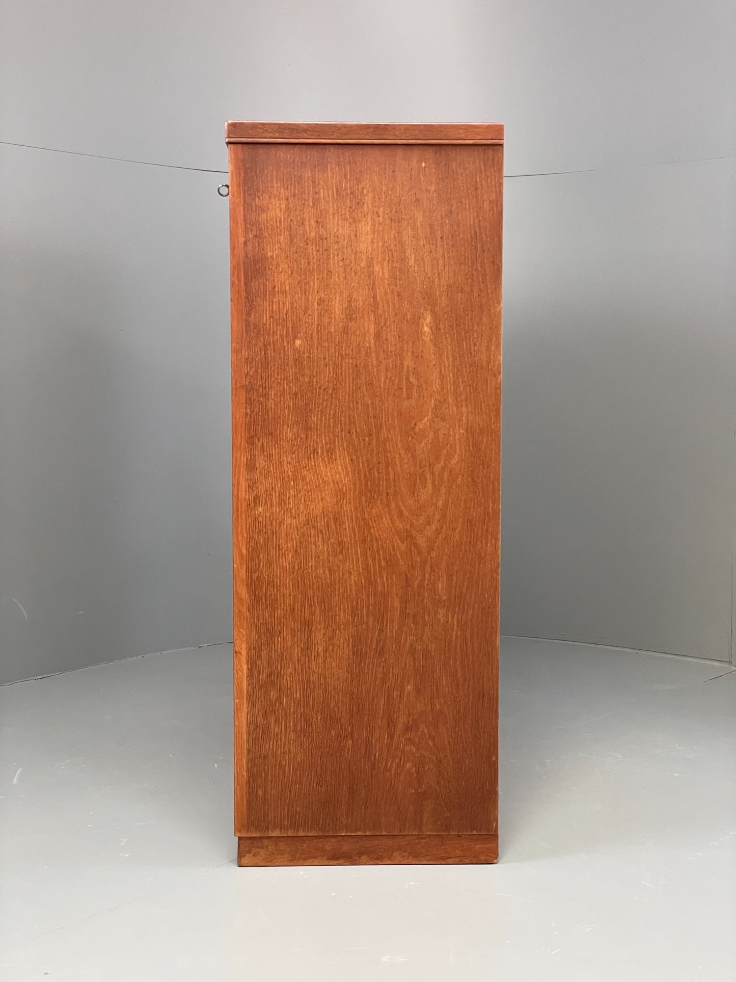 Vintage Tambour Fronted Cabinet 1950s Danish By NIPU Drawers Art Storage EB12330