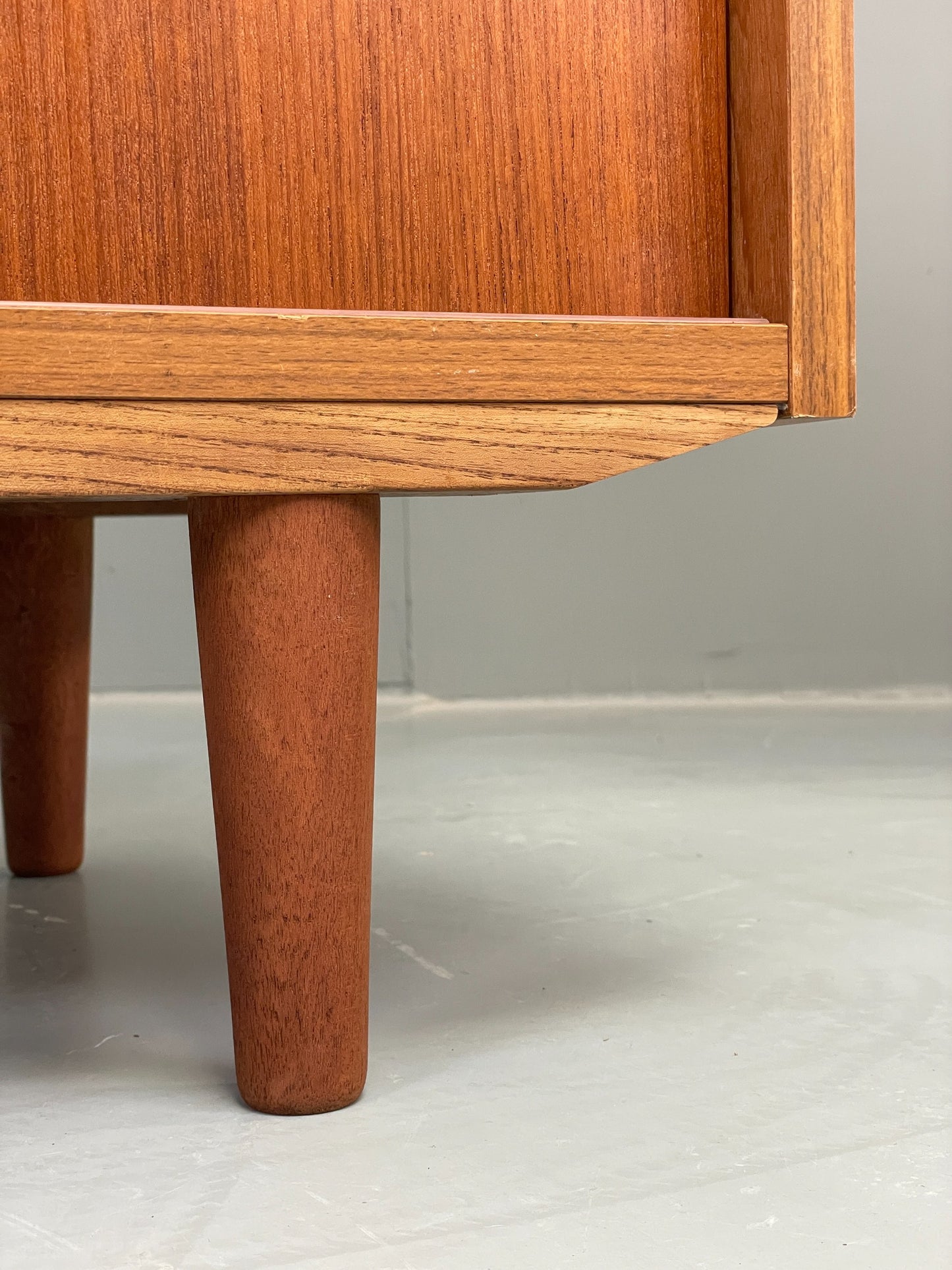 Vintage Teak Cabinet Danish 1970s Retro Mid Century Prebend Sorensen EB12522