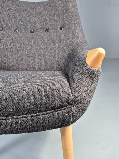 Vintage Mama Bear Matzform Lounge Chair Grey Beech Danish Modern Design EB12314