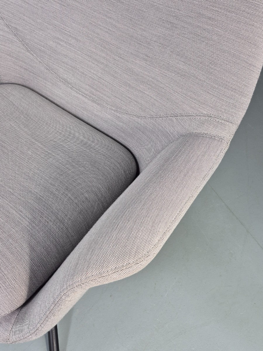 Vintage Swivel Lounge Chair Icons of Denmark Smile Chair Retro Modern EB12855
