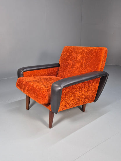 Two Midcentury Sofas and 1 Chair EB11079, EB11333,  EB10569a